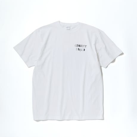 リバティアイランド メモリアルグッズ グラフィカルTシャツBパターン（白/White）