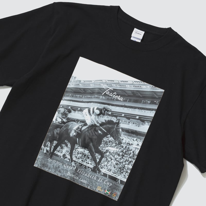 C*L様 引退品 タスティエーラ引退記念 グラフィカルTシャツCパターン（白/White