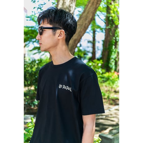 レイパパレ引退記念グラフィカルTシャツ（Bパターン黒/Black）