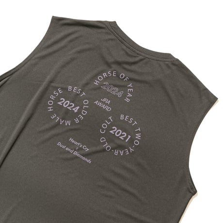 ドウデュース グラフィカルノースリーブTシャツ（グレー/Gray）