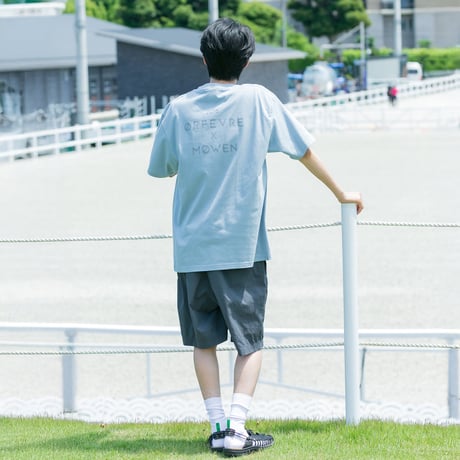 メロディーレーン グラフィカルTシャツBパターン（青/Blue）