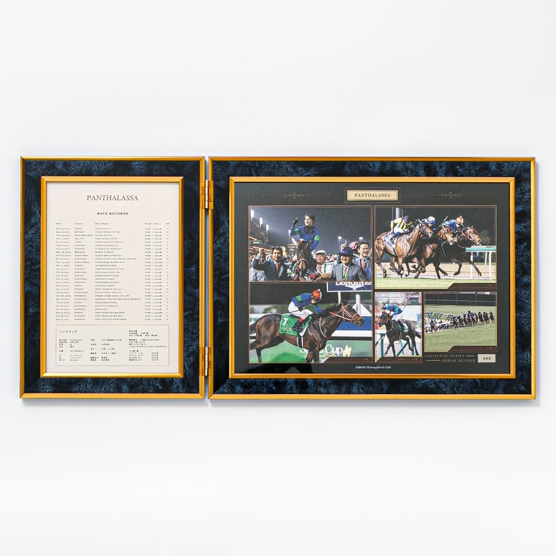 トウカイテイオー引退式写真パネル 数量200個限定】パンサラッサ引退記念写真デザインパネル（シリアル