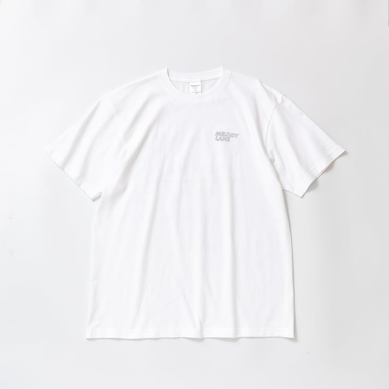 メロディーレーン グラフィカルTシャツCパターン（白/White