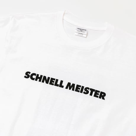 シュネルマイスター引退記念グラフィカルTシャツAパターン（白/White）