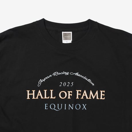 イクイノックス顕彰馬選定記念 グラフィカルTシャツBパターン（黒/Black）