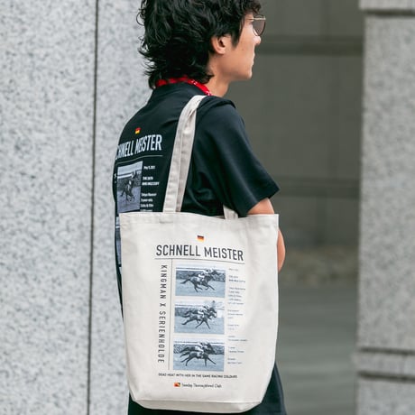 シュネルマイスター引退記念グラフィカルトート（生成り/Off-White）