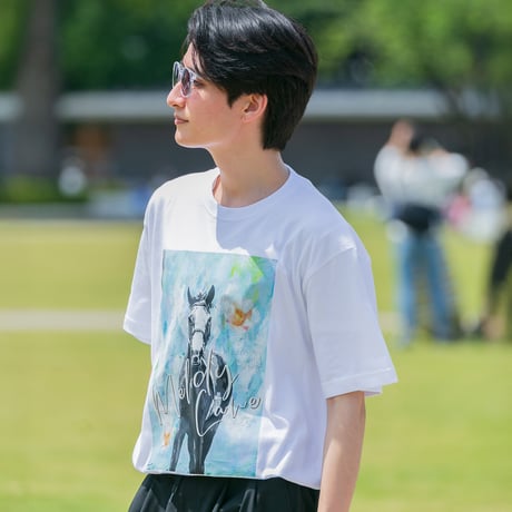 メロディーレーン グラフィカルTシャツAパターン（白/White）