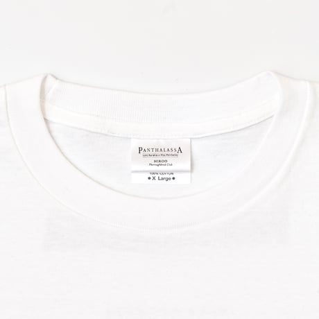パンサラッサ引退記念グラフィカルTシャツAパターン（白/White）