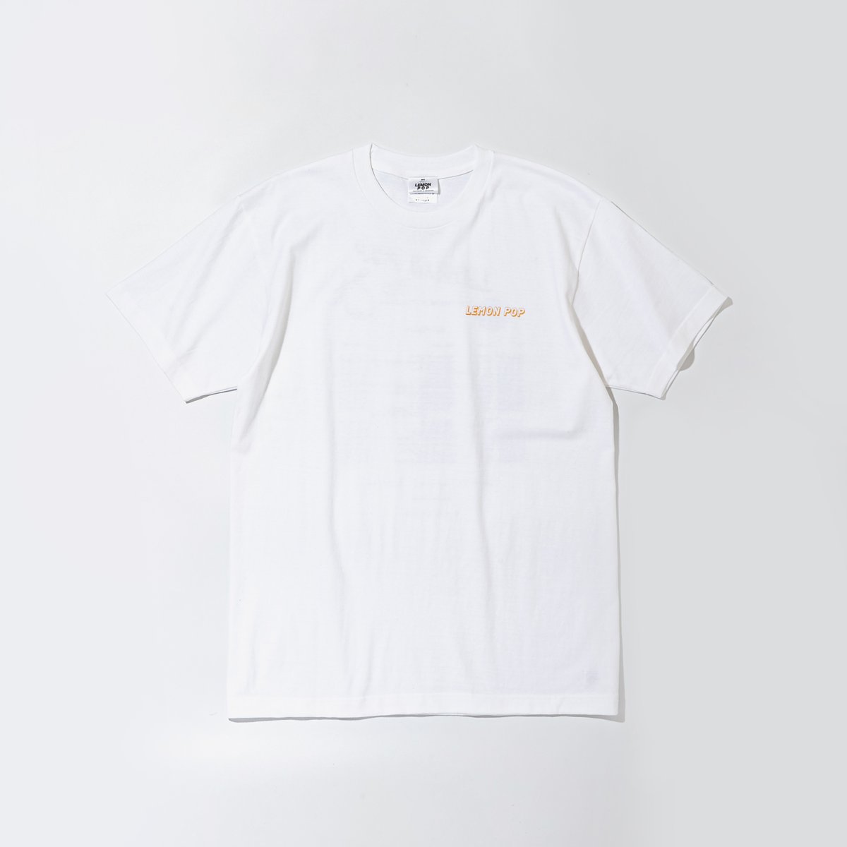 レモンポップ グラフィカルTシャツBパターン（白/White