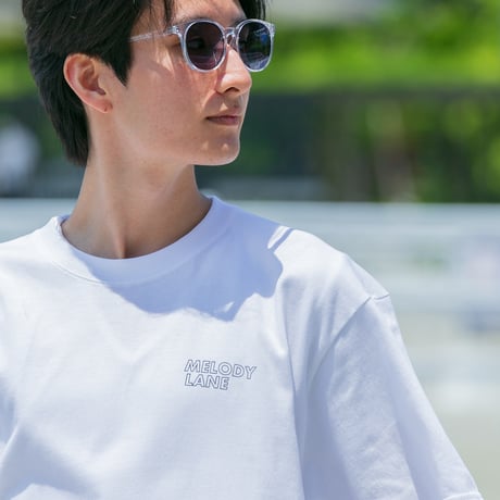 メロディーレーン グラフィカルTシャツCパターン（白/White）