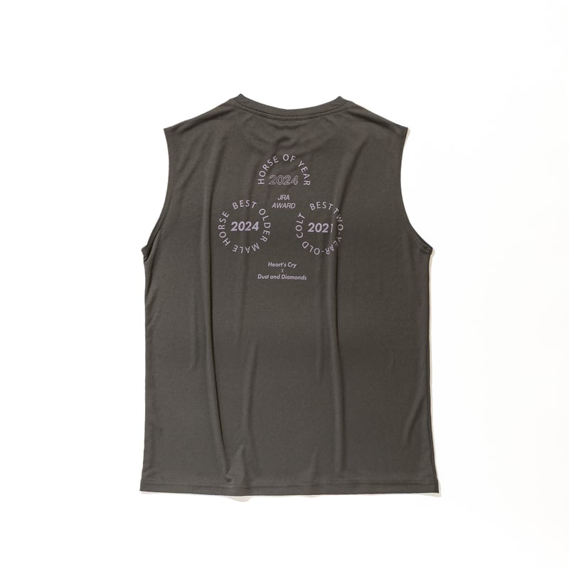 ドウデュース グラフィカルノースリーブTシャツ（グレー/Gray