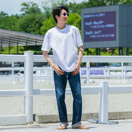 メロディーレーン グラフィカルTシャツCパターン（白/White）