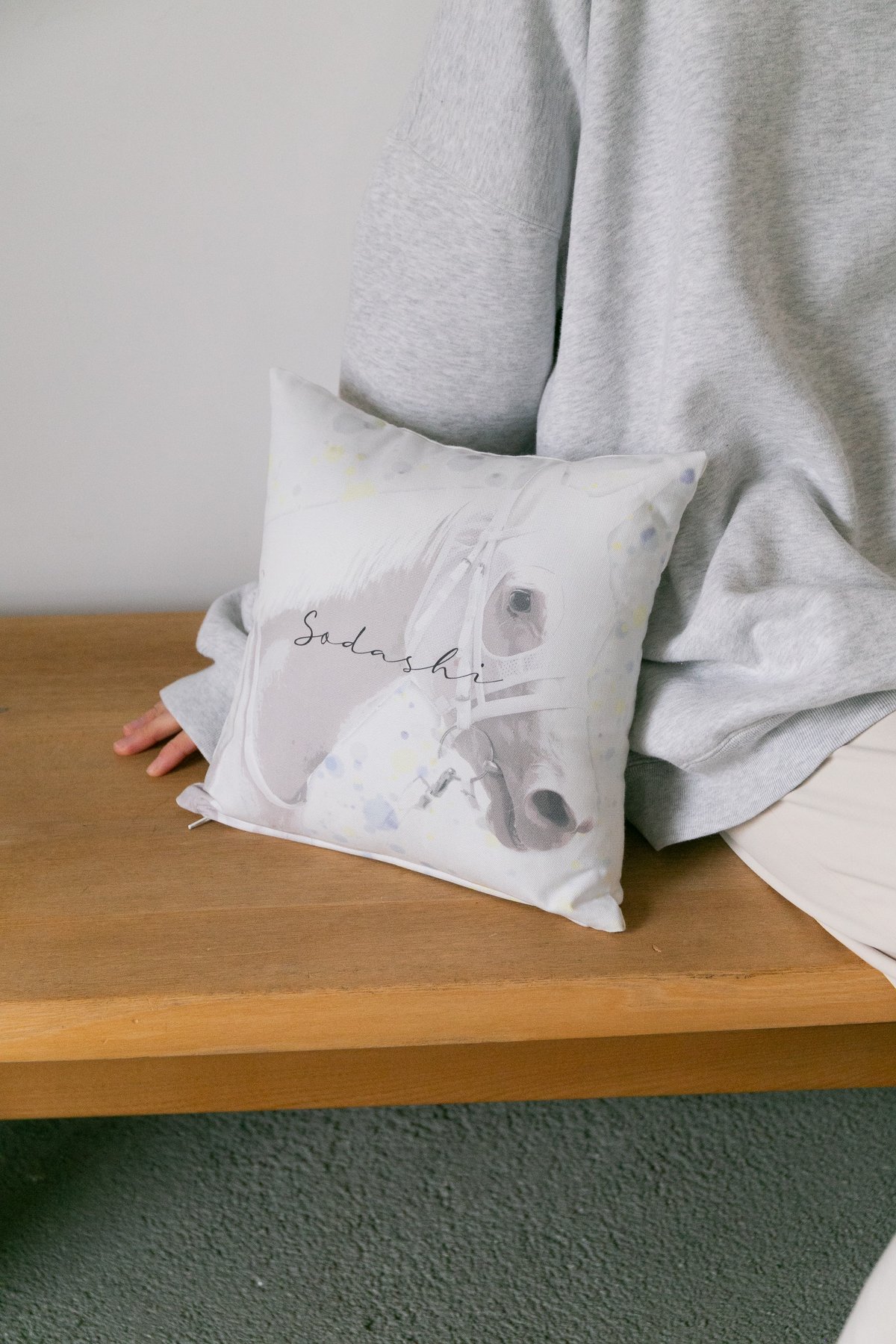 ソダシ引退記念グラフィカルミニクッション | HORSEGOODSnet