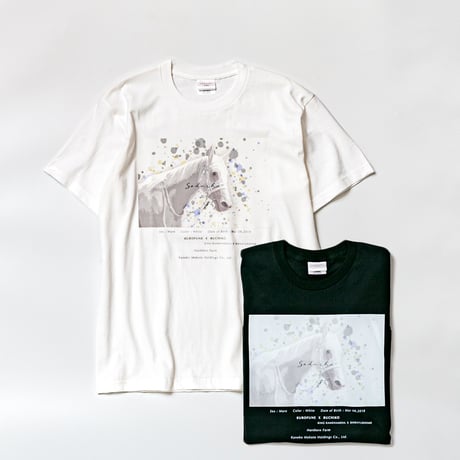 ソダシ引退記念グラフィカルTシャツ（Aパターン黒/Black）