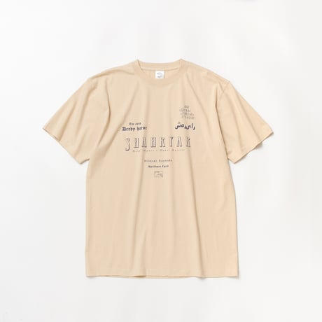 シャフリヤール グラフィカルTシャツBパターン（ベージュ/Beige）