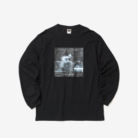 イクイノックス顕彰馬選定記念 グラフィカルロングスリーブTシャツ（黒/Black）
