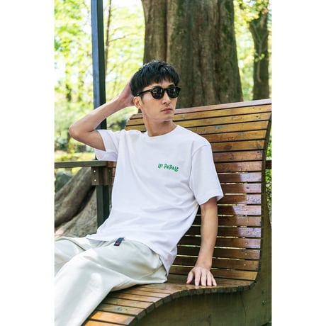 レイパパレ引退記念グラフィカルTシャツ（Bパターン白/White）