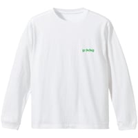 レイパパレ引退記念グラフィカルロングスリーブTシャツ（白/White）