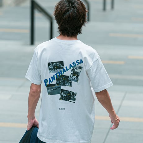 パンサラッサ引退記念グラフィカルTシャツAパターン（白/White）