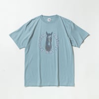 ウインドインハーヘア グラフィカルTシャツBパターン（青/Blue）