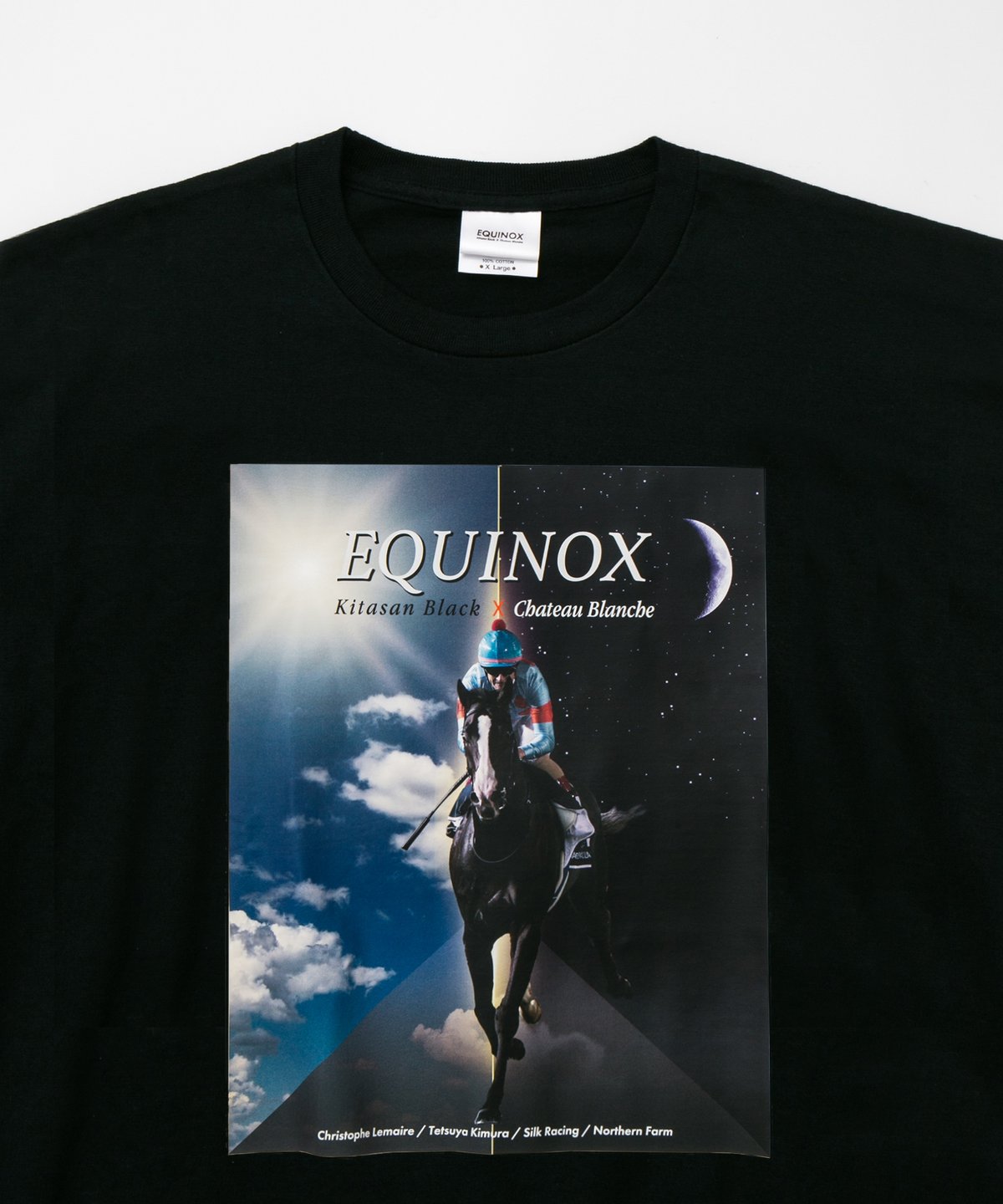 イクイノックス引退記念グラフィカルブルゾン（黒/Black） Mサイズ CATEGORY イクイノックス/Equinox | HORSEGOODSnet