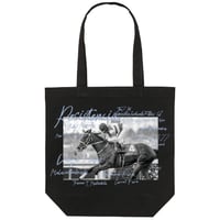 レシステンシア引退記念グラフィカルトート（黒/Black）