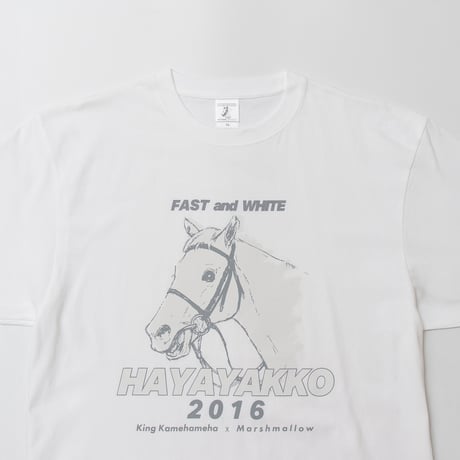 ハヤヤッコ グラフィカルTシャツBパターン（白/White）