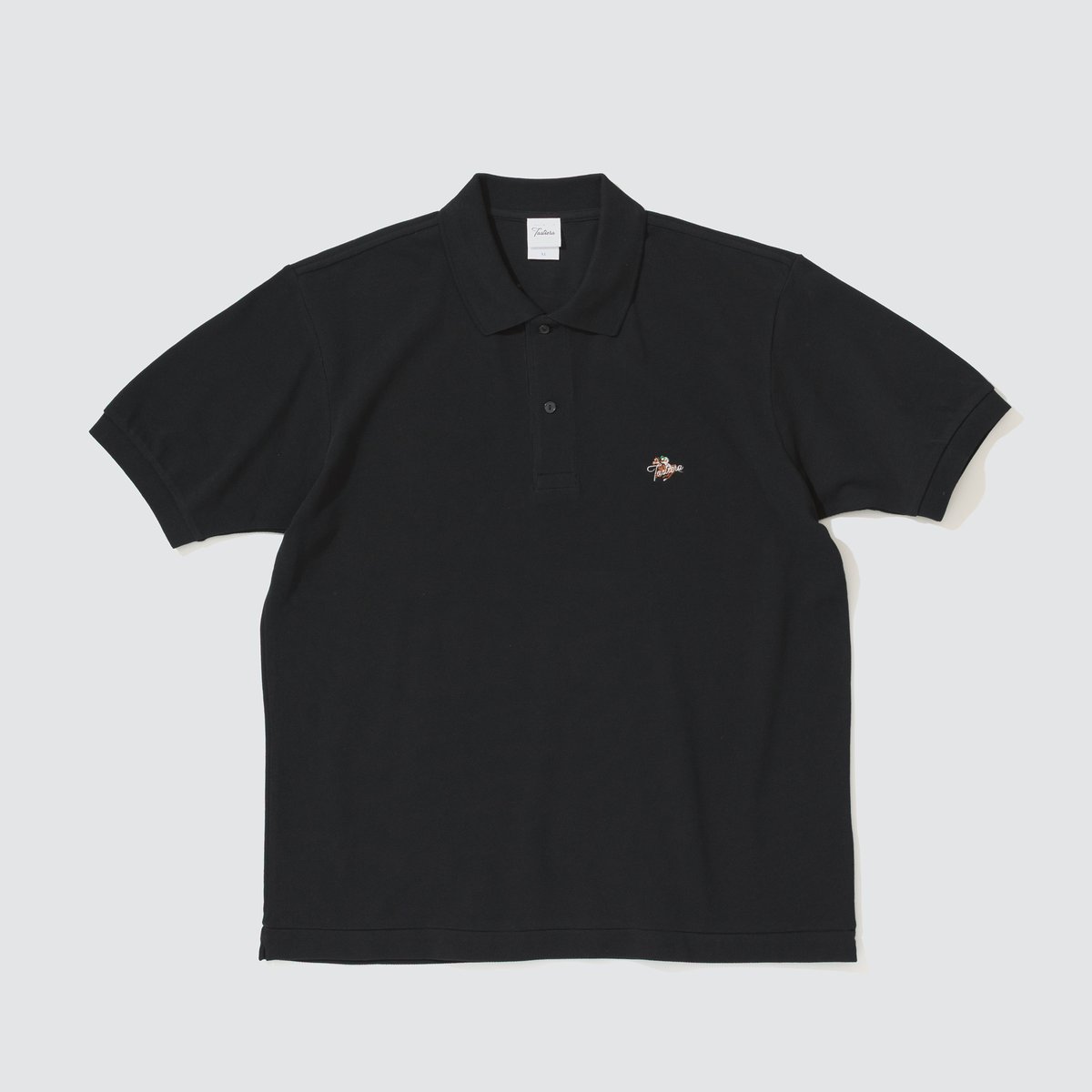 黒刺繍ロゴポロシャツ U.S. POLO ASSN.（ユーエスポロアッスン） ポロシャツ U.S. POLO ASSN