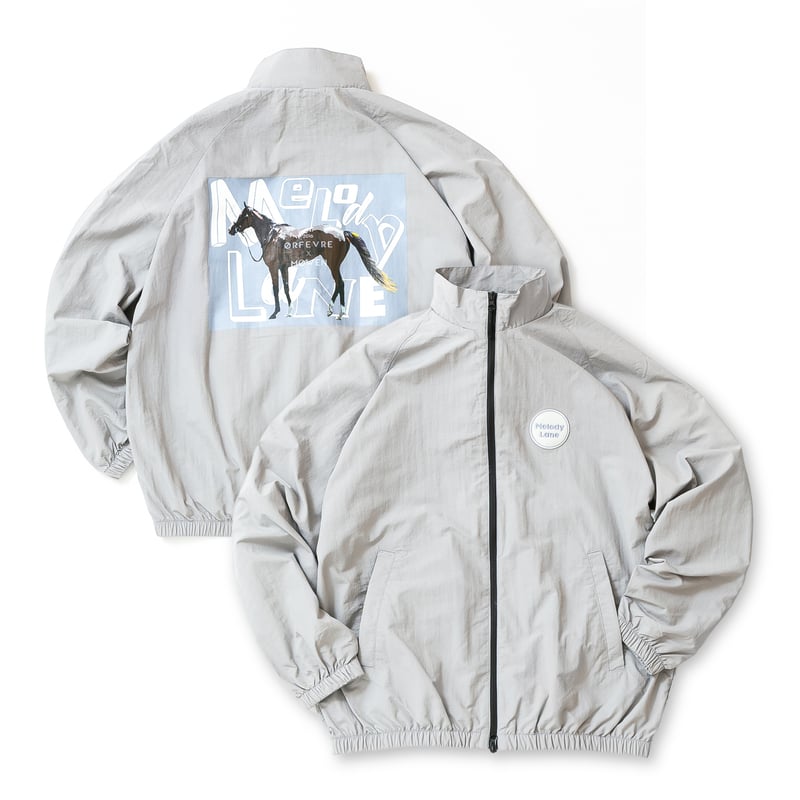メロディーレーン グラフィカルブルゾン（グレー/Gray） | HORSEGOODSnet