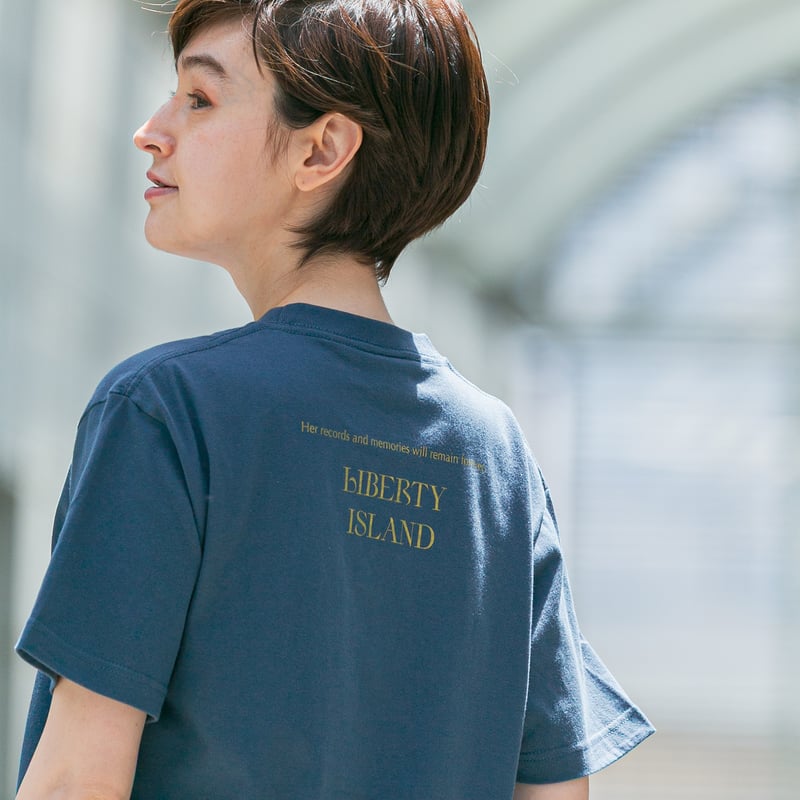 リバティアイランド メモリアルグッズ グラフィカルTシャツAパターン