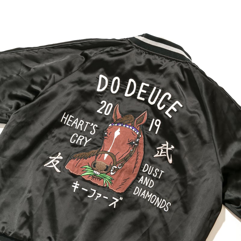 数量100枚限定】ドウデュース引退記念 リバーシブルジャケット（グレー・黒） 数量100枚限定】ドウデュース引退記念 リバーシブルジャケット（グレー