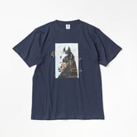 ウインドインハーヘア グラフィカルTシャツAパターン（紺/Navy）