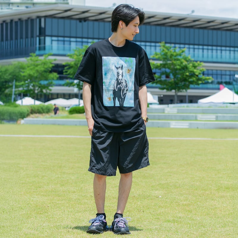 メロディーレーン　United Athle Tシャツ M 黒 メロディーレーン グラフィカルTシャツBパターン（黒/Black