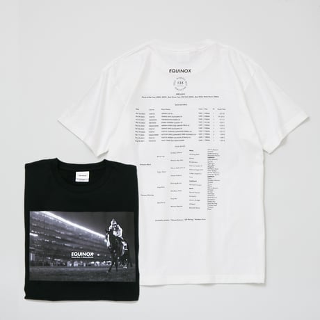 イクイノックス引退記念グラフィカルTシャツCパターン（黒/Black）