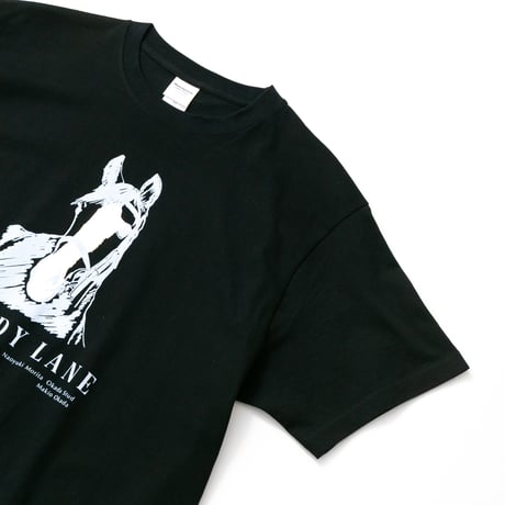 メロディーレーン グラフィカルTシャツBパターン（黒/Black）