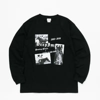 ディープインパクト グラフィカルロングスリーブTシャツ（黒/Black）