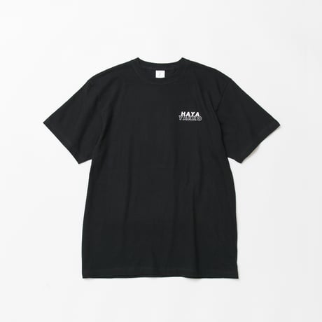 ハヤヤッコ グラフィカルTシャツCパターン（黒/Black）