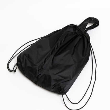 ソングライン引退記念グラフィカルナイロンサック（黒/Black）