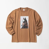 ウインドインハーヘア グラフィカルロングスリーブTシャツ（ベージュ/Beige）