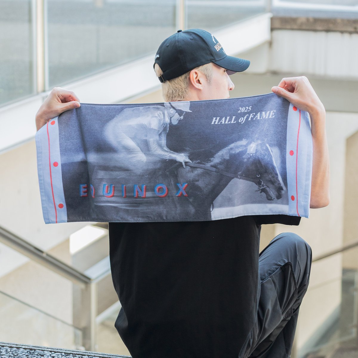 イクイノックス顕彰馬選定記念 フェイスタオル | HORSEGOODSnet