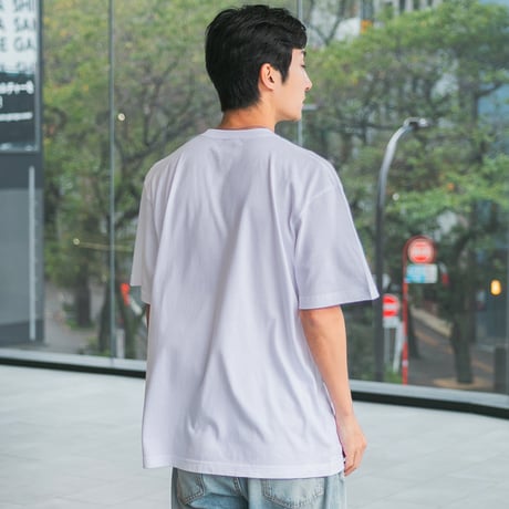 シャフリヤール グラフィカルTシャツAパターン（白/White）