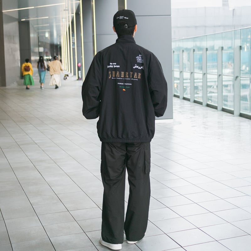 シャフリヤール グラフィカルブルゾン（黒/Black） | HORSEGOODSnet