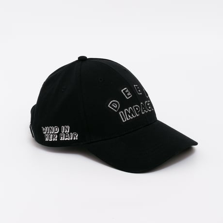 ディープインパクト グラフィカルCAP（黒/Black）