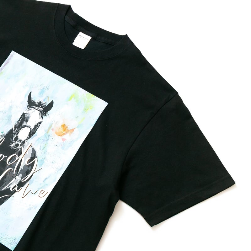 メロディーレーンＴシャツ HORSE GOODS net】メロディーレーン・TシャツB(青) | HORSE