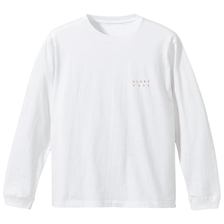 グローリーヴェイズ引退記念グラフィカルロングスリーブTシャツ（白/White）