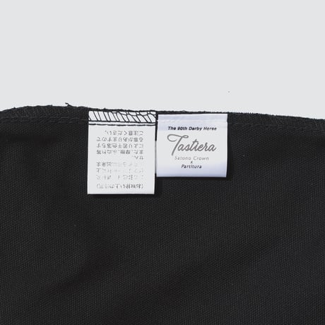 タスティエーラ引退記念 グラフィカルトートLサイズ（黒/Black）