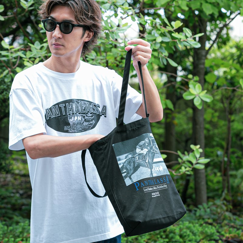 パンサラッサ引退記念グラフィカルトート（黒/Black