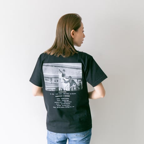 ソダシ引退記念グラフィカルTシャツ（Cパターン黒/Black）
