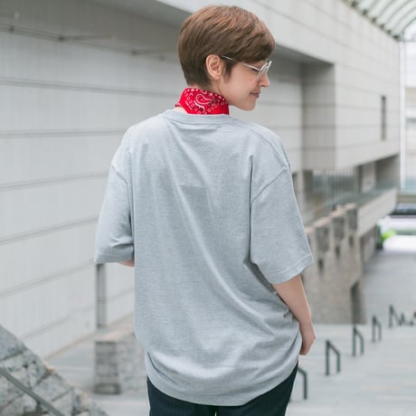 ハヤヤッコ グラフィカルTシャツBパターン（グレー/Gray）