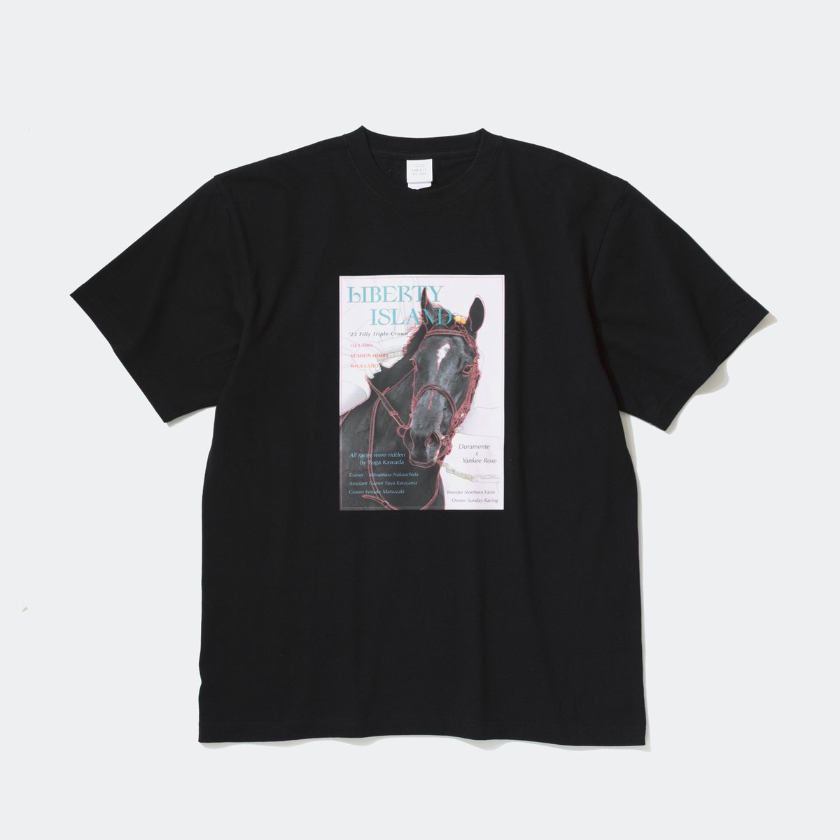 リバティアイランド メモリアルグッズ グラフィカルTシャツAパターン